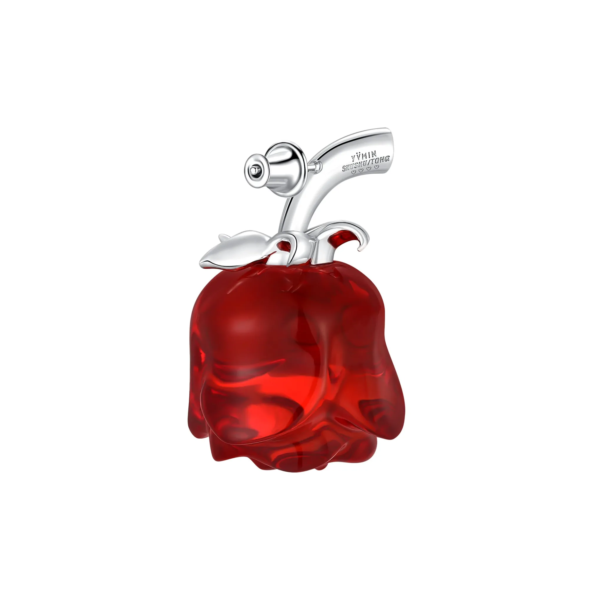 YVMIN X SHUSHUTONG / Metal Rosebud Stud Earrings